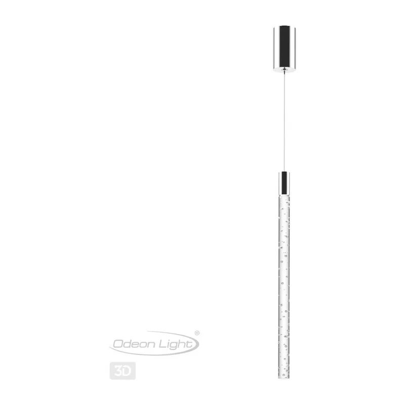 4370/5L HIGHTECH ODL23 235 хром полированный/акрил с пузырьками Подвесной св-к IP20 LED 4W 200Лм 3000K SPARKY 3