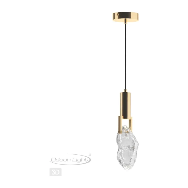 4372/5L MIDCENT ODL23 239 античная бронза/металл/стекло Подвесной св-к IP20 LED 5W 200Лм 3000K LIA 3