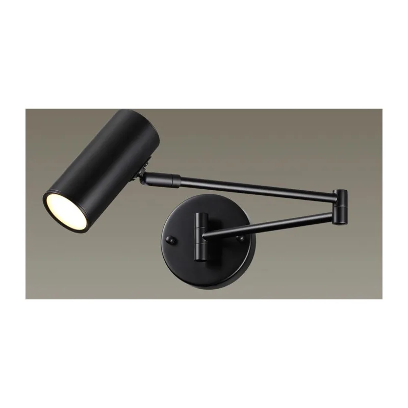 4376/1W HIGHTECH ODL23 455 черный Настенный светильник IP20 LED E14 9W RAZIO 2
