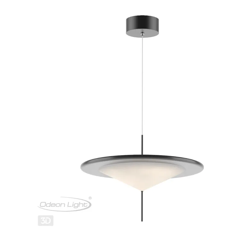 5012/16L L-VISION ODL23 389 черный/белый матовый металл/акрил Подвес LED 16W 3000K STEKA 4