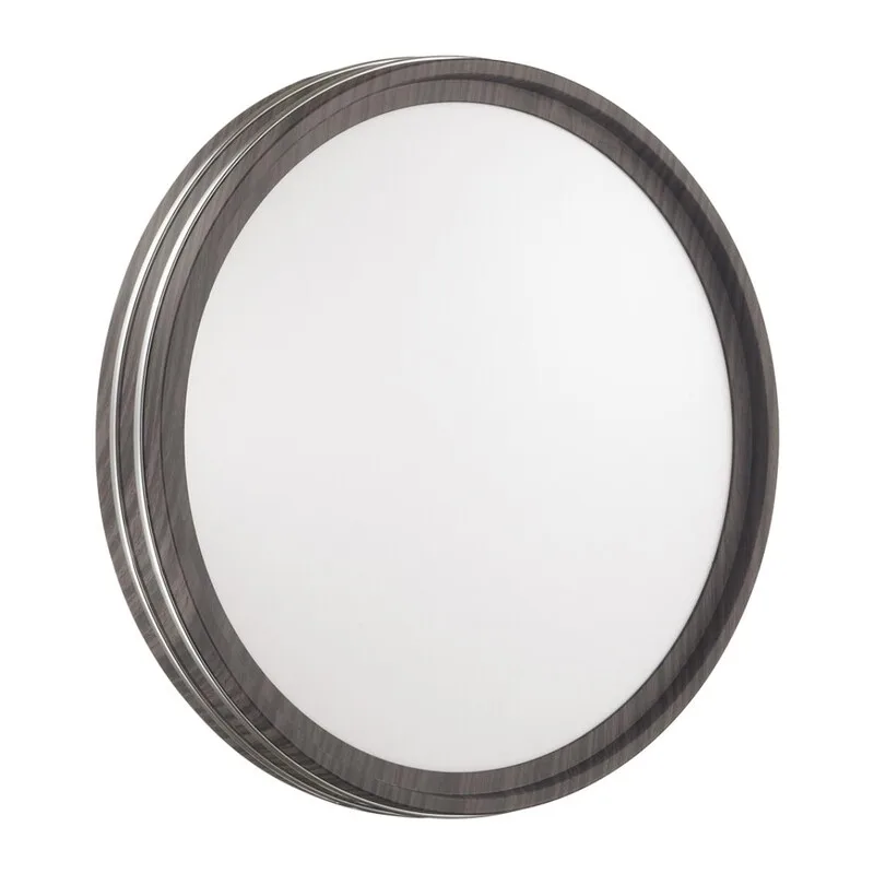 7604/CL PALE SN 124 Светильник пластик/белый/венге/хром LED 30Вт 4000К D280 IP43 TROSTO