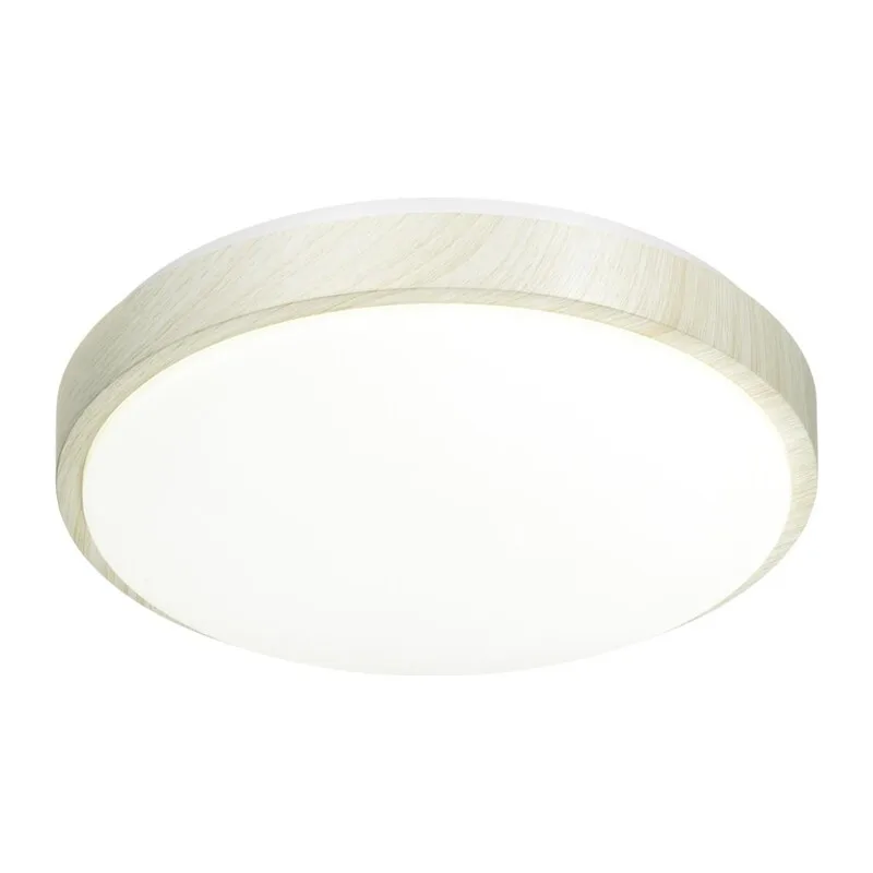 7628/CL PALE SN 000 Светильник пластик/белый/беленый под дерево LED 30Вт 4000К D340 IP43 LOSTA 4