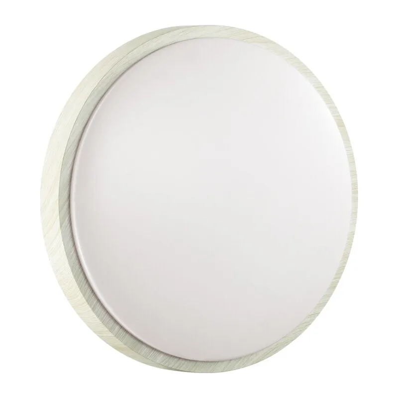 7628/EL PALE SN 170 Светильник пластик/беленый под дер. LED 72Вт 3000-6300K D500 IP43 пульт ДУ LOSTA 3