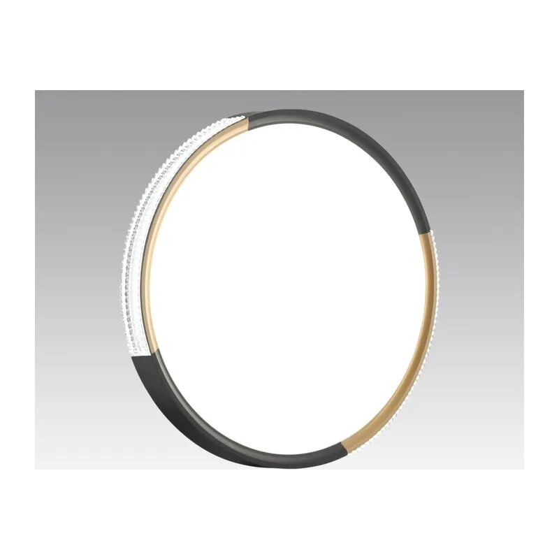 7629/DL PALE SN 184 Светильник пластик/черный/золотистый LED 48Вт 3000-6300K D400 IP43 пульт ДУ VELIO 4