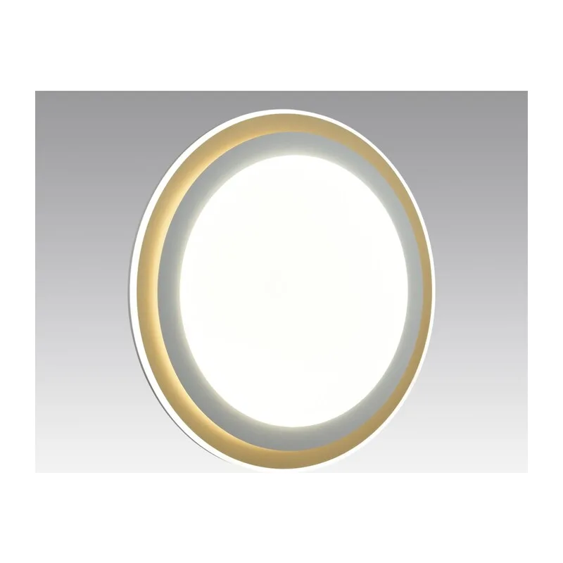 7630/DL PALE SN 151 Светильник пластик/золотистый LED 48Вт 3000-6300K D410 IP43 пульт ДУ SETTA 4