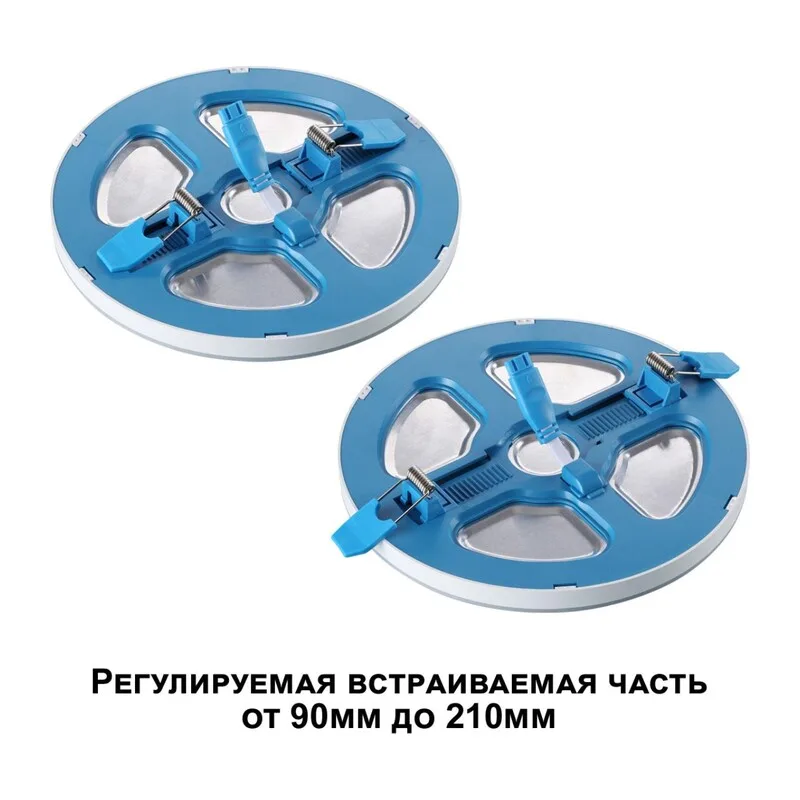 359016 SPOT NT23 560 белый Светильник встраиваемый светодиодный (три сценария работы) IP20 LED 4000К 18W+6W 100-265V 1680Лм SPAN 3