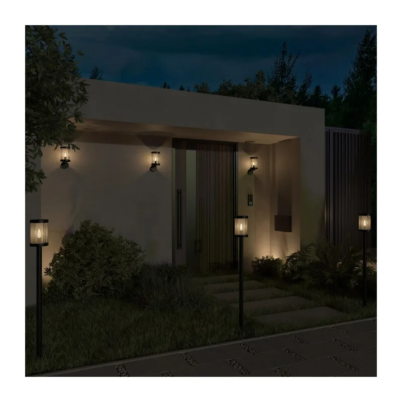 370941 STREET NT23 359 темно-серый Светильник ландшафтный IP44 E27 13W 220-240V IVORY 2