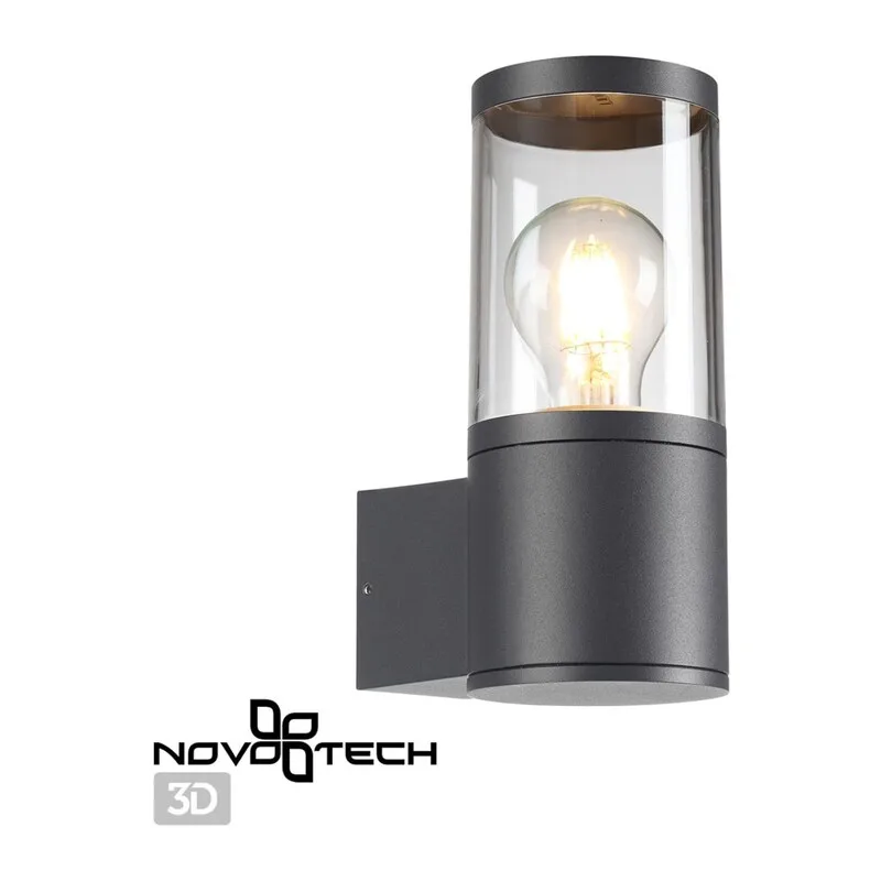 370951 STREET NT23 664 темно-серый Светильник ландшафтный IP54 E27 15W 220-240V VIDO 2