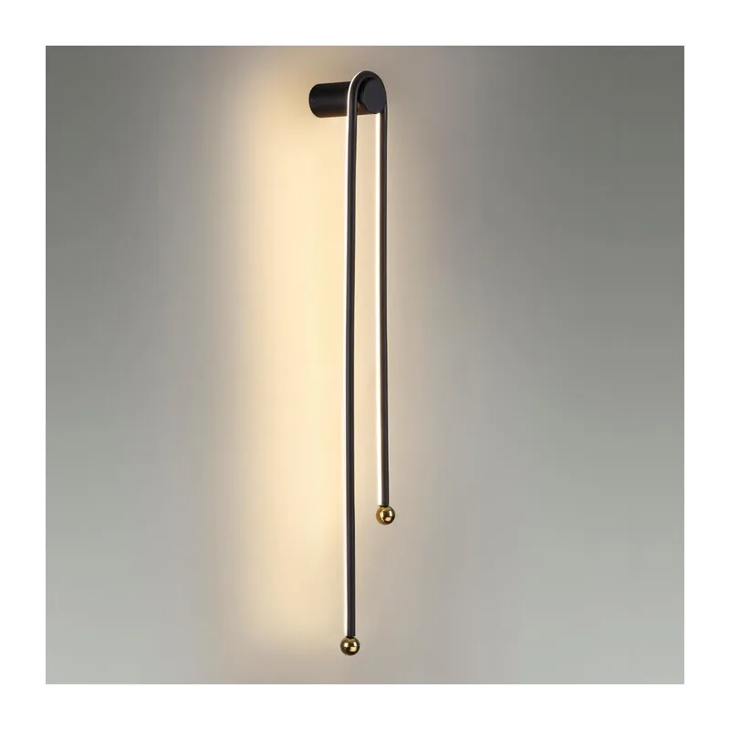 6633/18WL HIGHTECH ODL24 285 металл/черный/акрил Настенный светильник IP20 LED 18W 3000K 220V MEMFI 2