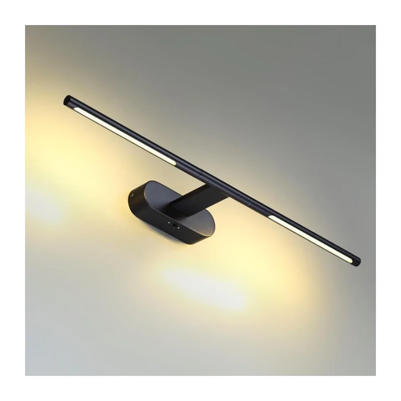 6634/7WL HIGHTECH ODL24 483 металл/черный/акрил Настенный светильник IP20 LED 7W 3000K/3800K/5100K (перекл ч/з тумблер) 220V ALEDO 2