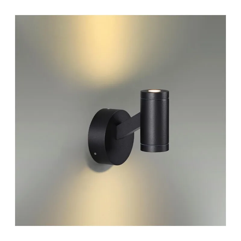 6636/6WL HIGHTECH ODL24 000 черный/металл/акрил Настенный светильник IP54 LED 6W 3000K 25° 220V PRODY 2