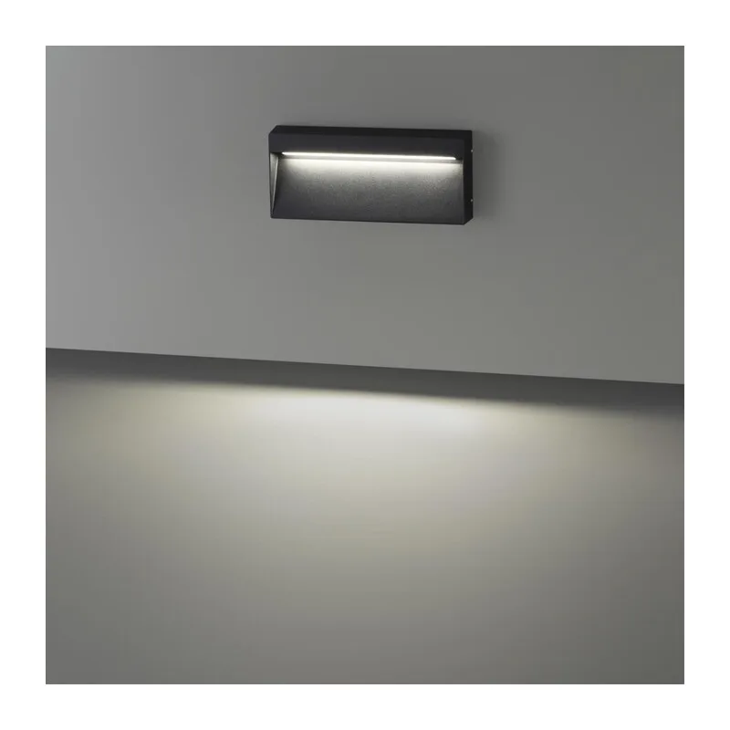 6649/5WL NATURE ODL24 000 черный/металл/акрил Подсветка для лестниц IP54 LED 5W 4000K 180° AC85-265V VITTY 3