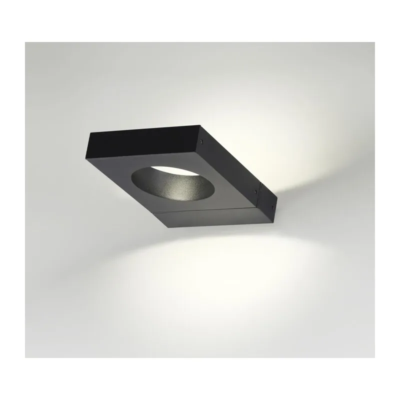 6653/5WL NATURE ODL24 000 черный/металл/акрил Уличный настенный светильник IP54 LED 5W 4000K AC85-265V COMO 2