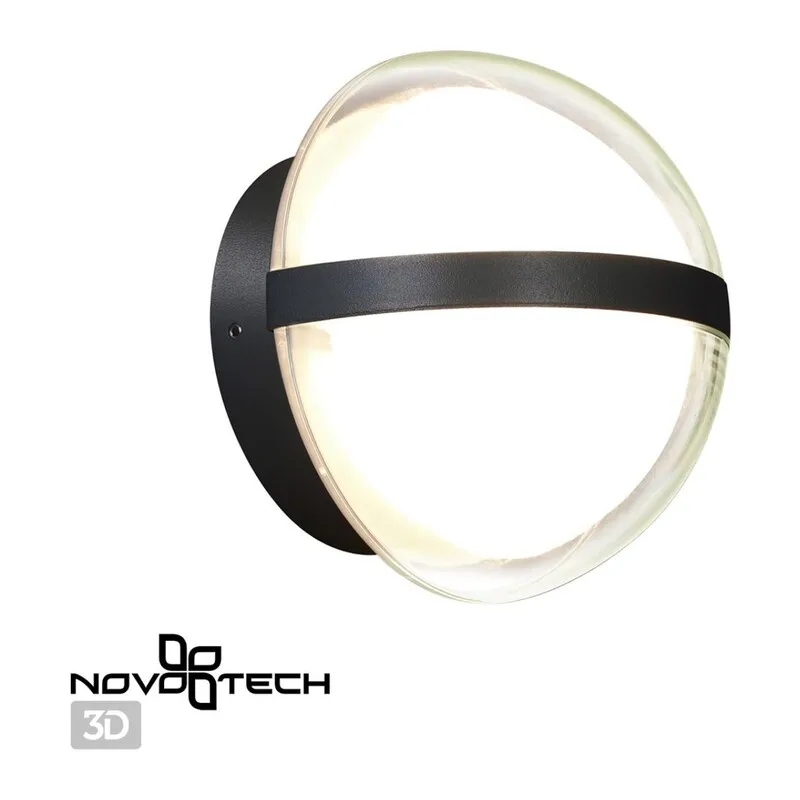 359195 STREET NT23 360 черный Светильник ландшафтный светодиодный IP54 LED 9W 220-240V 4000K 810Лм OPAL 3
