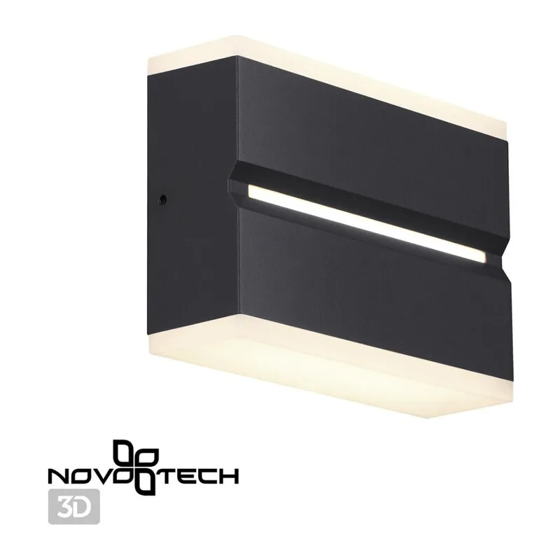 359196 STREET NT23 710 черный Светильник ландшафтный светодиодный IP54 LED 12W 220-240V 4000K 720Лм STRAIT 3