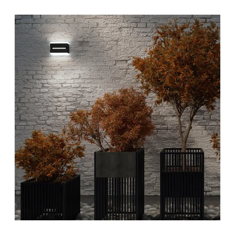 359196 STREET NT23 710 черный Светильник ландшафтный светодиодный IP54 LED 12W 220-240V 4000K 720Лм STRAIT 2
