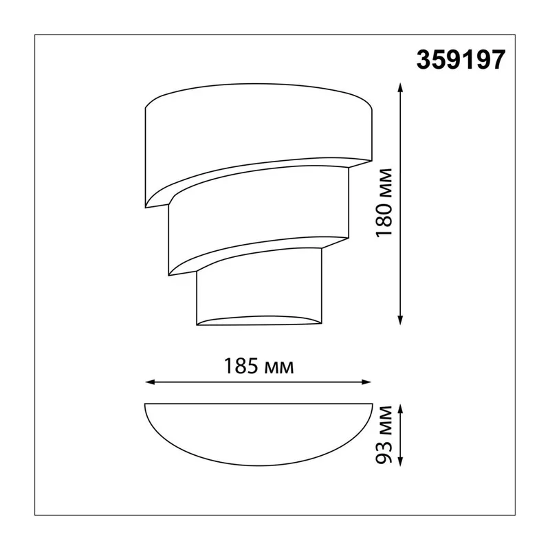 359197 STREET NT23 361 черный Светильник ландшафтный светодиодный IP54 LED 12W 220-240V 4000K 720Лм STRAIT 6