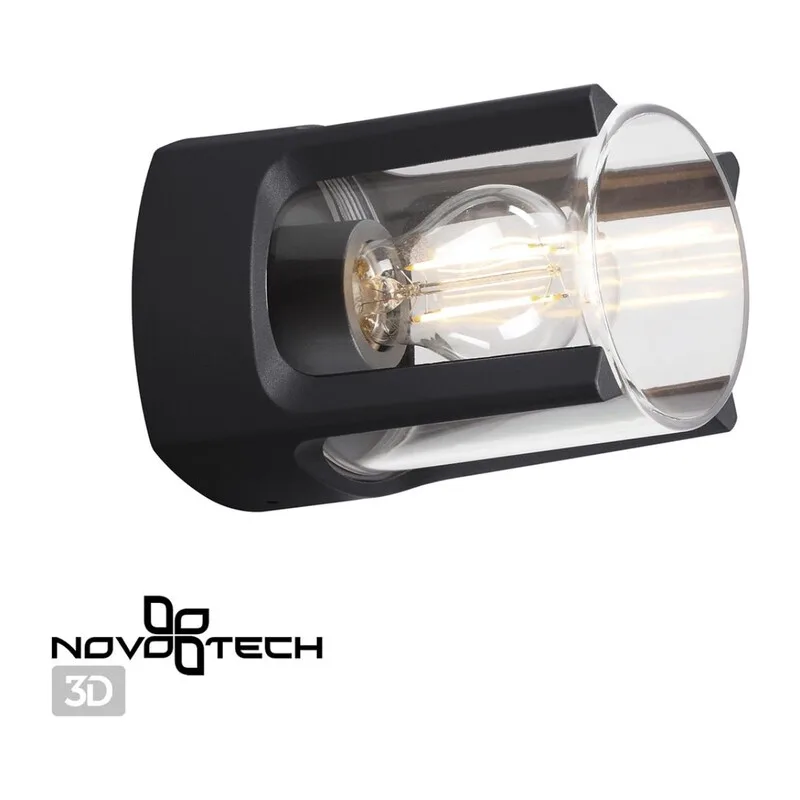 370958 STREET NT23 670 черный Светильник ландшафтный IP54 E27 max 20W 220-240V VISIO 6