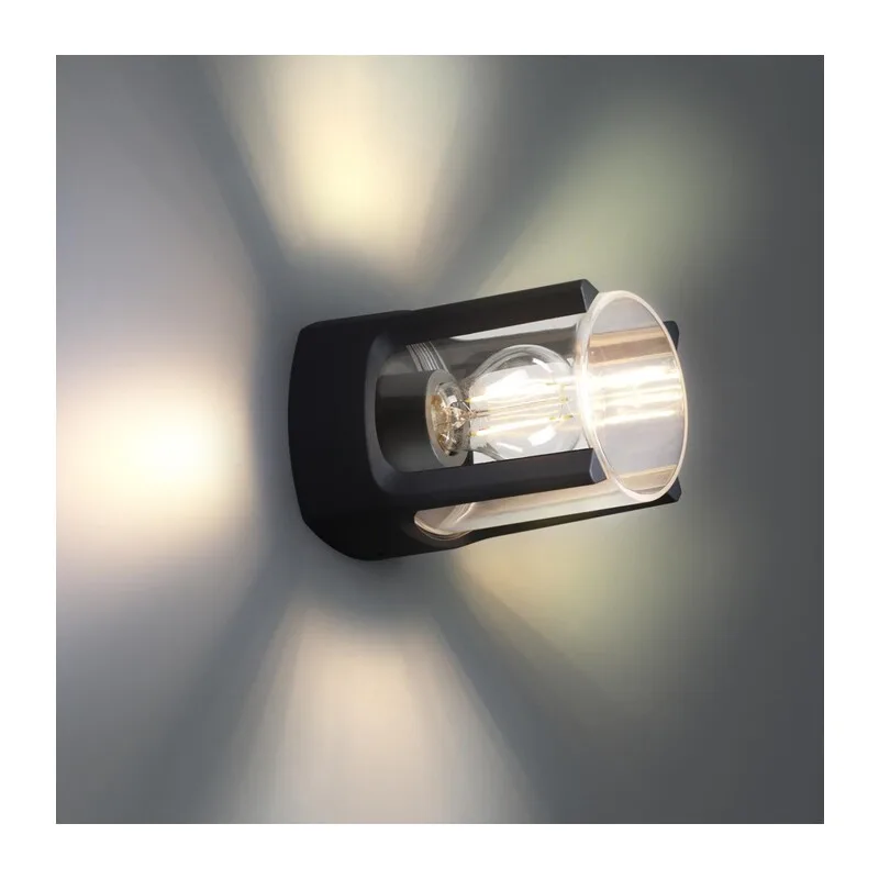 370958 STREET NT23 670 черный Светильник ландшафтный IP54 E27 max 20W 220-240V VISIO 2