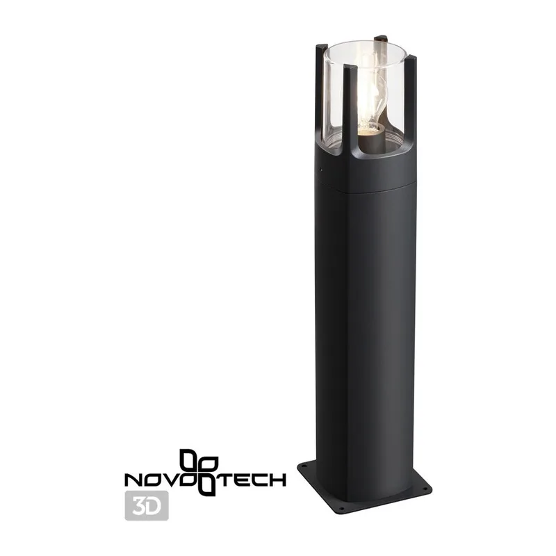 370959 STREET NT23 670 черный Светильник ландшафтный IP54 E27 max 20W 220-240V VISIO 3