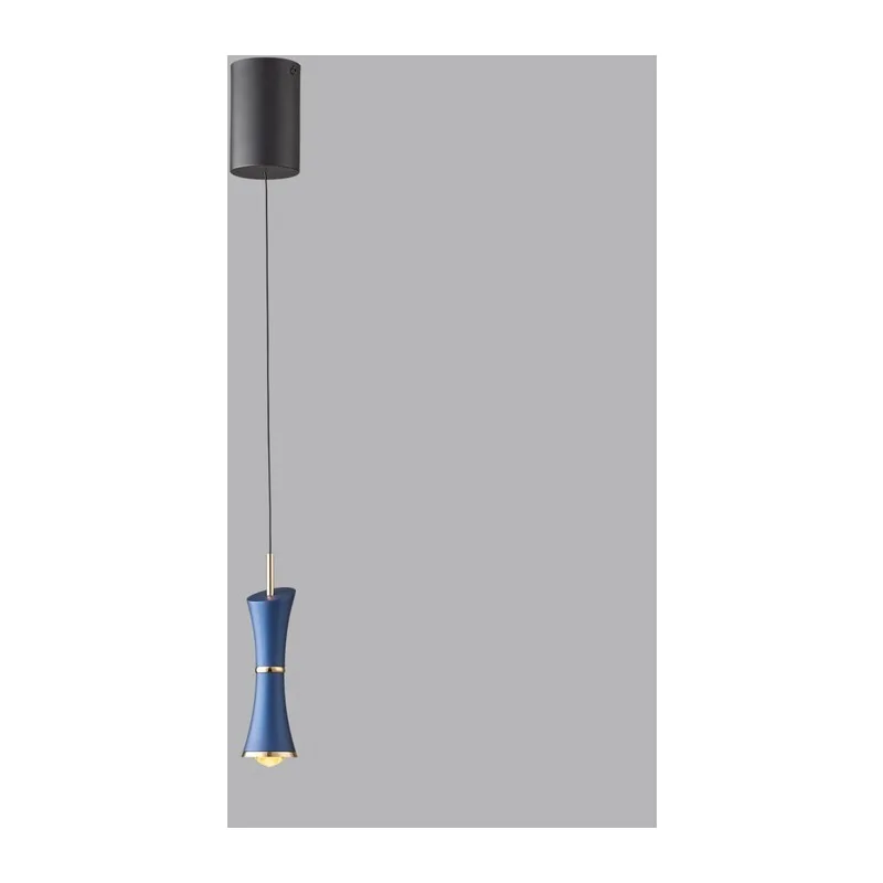 5697/7L LEDIO LN23 000 синий Подвес LED 7W 3000K 220V LASSE 2