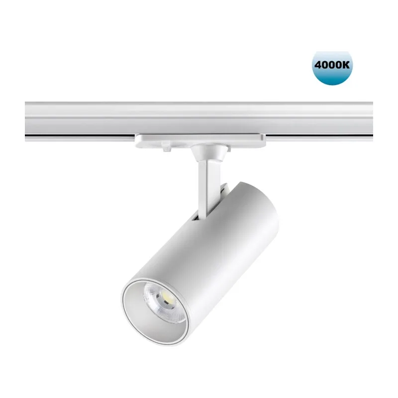 359152 PORT NT23 238 белый Светильник трековый однофазный трехжильный IP20 LED 15W 220V 4000К 1440Лм SELENE