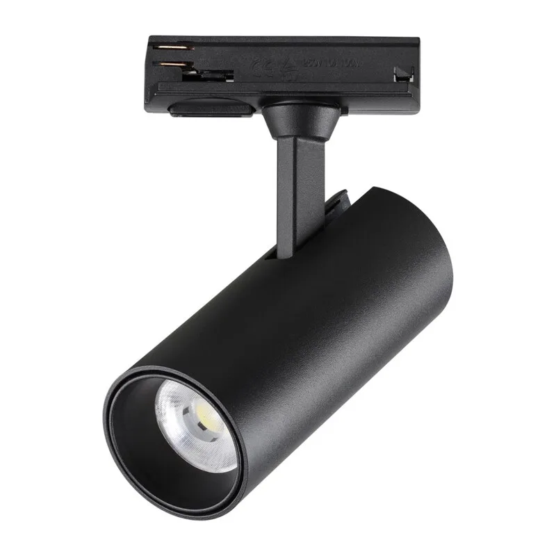359153 PORT NT23 238 черный Светильник трековый однофазный трехжильный IP20 LED 15W 220V 3000К 1440Лм SELENE 3
