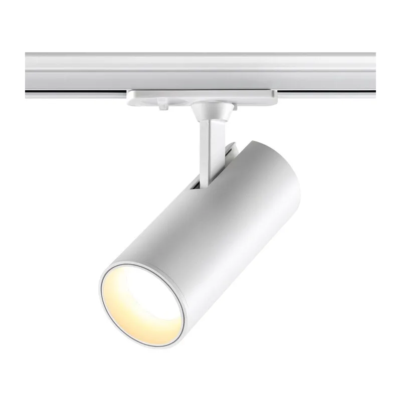359155 PORT NT23 200 белый Светильник трековый однофазный двухжильный IP20 LED 24W 220V 3000К 2300Лм SELENE 2