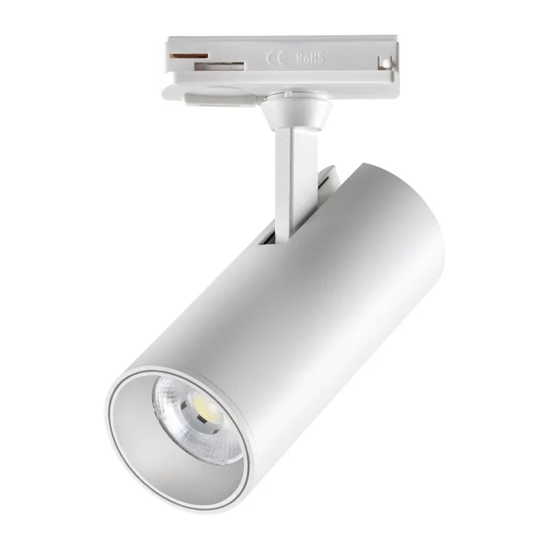 359156 PORT NT23 200 белый Светильник трековый однофазный двухжильный IP20 LED 24W 220V 4000К 2300Лм SELENE 3
