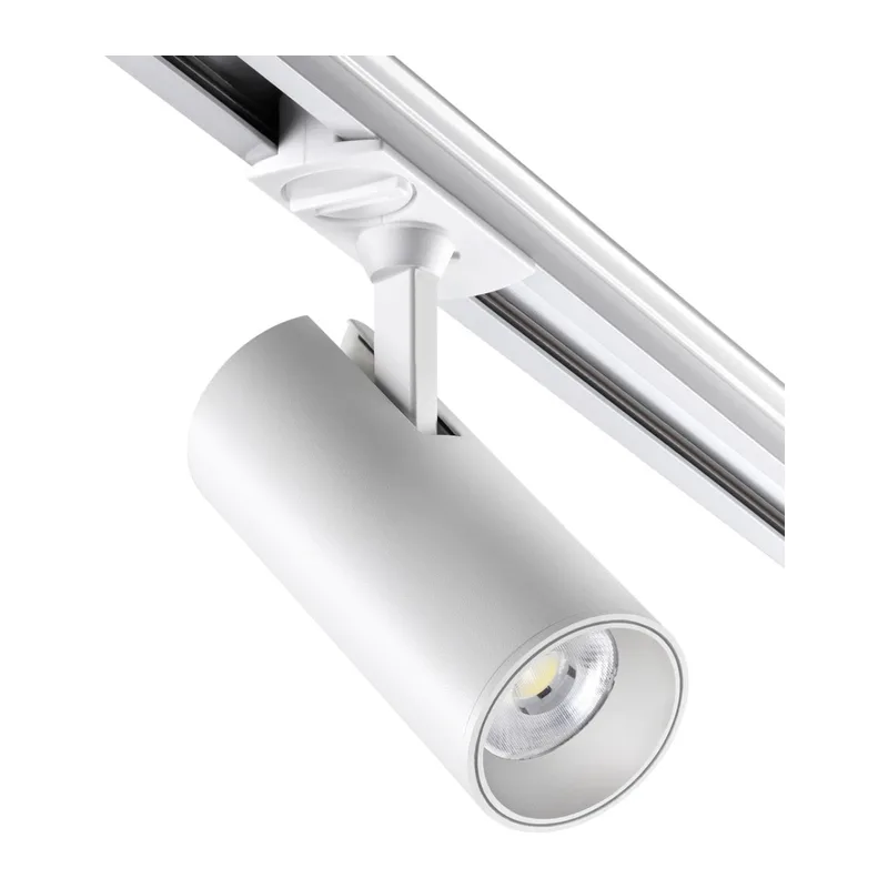 359159 PORT NT23 238 белый Светильник трековый однофазный трехжильный IP20 LED 24W 220V 3000К 2300Лм SELENE 4