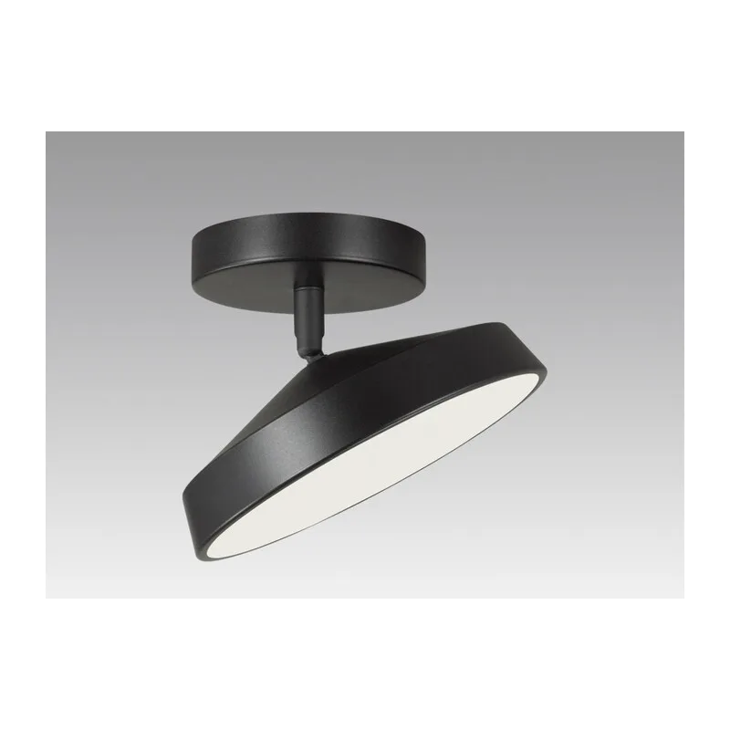 7656/12L MITRA LED SN 547 Светильник пластик/белый/черный LED 12Вт 4000K D200 IP20 MIRA BLACK 2