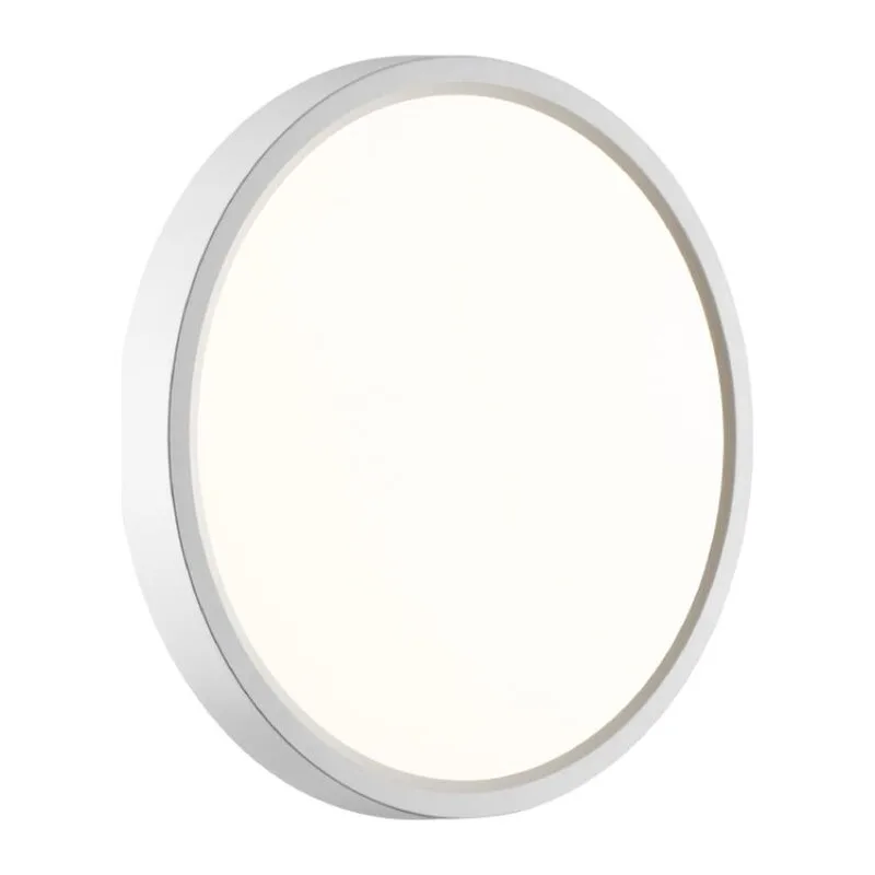 7659/18L MITRA LED SN 551 Светильник пластик/белый LED 18Вт 3000/4000K D230 IP40 ALFA WHITE 2