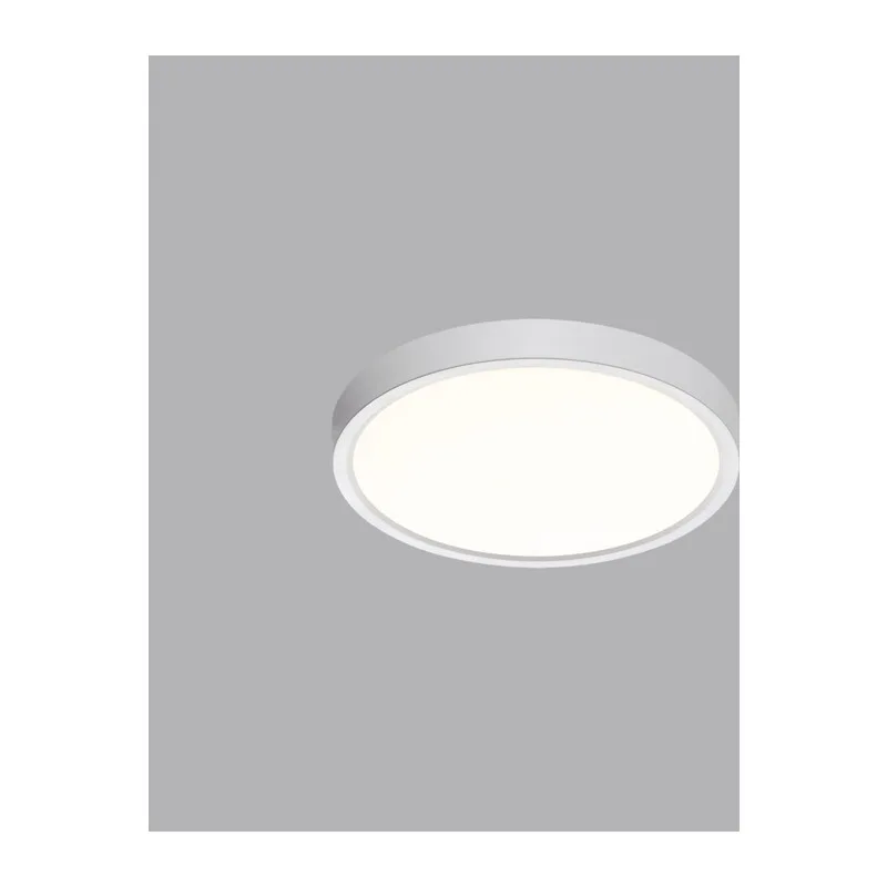 7659/18L MITRA LED SN 551 Светильник пластик/белый LED 18Вт 3000/4000K D230 IP40 ALFA WHITE 3