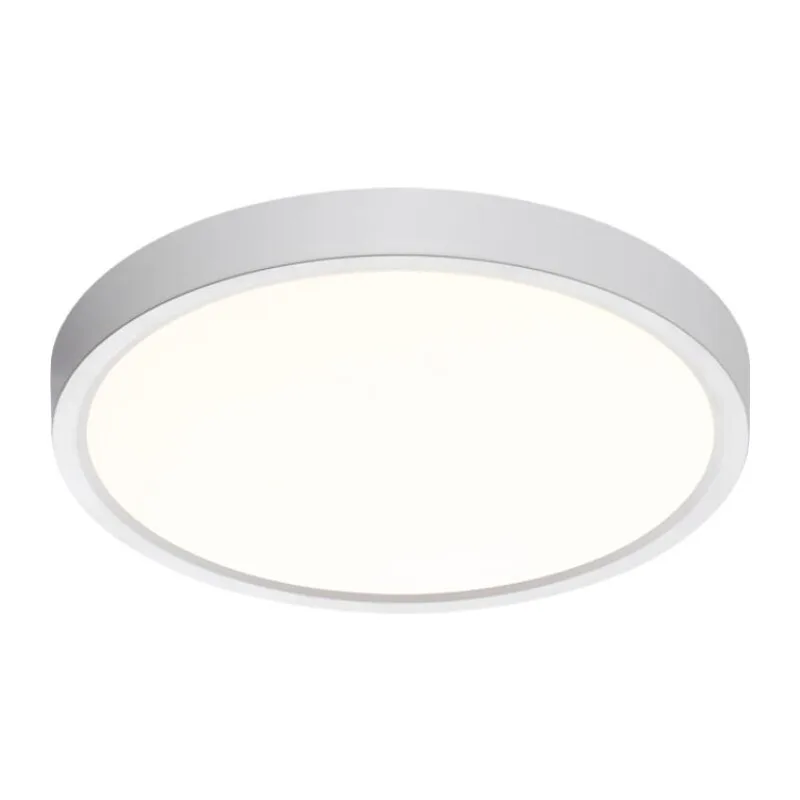 7659/18L MITRA LED SN 551 Светильник пластик/белый LED 18Вт 3000/4000K D230 IP40 ALFA WHITE 4