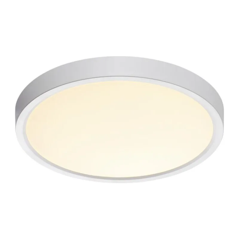 7659/18L MITRA LED SN 551 Светильник пластик/белый LED 18Вт 3000/4000K D230 IP40 ALFA WHITE 6