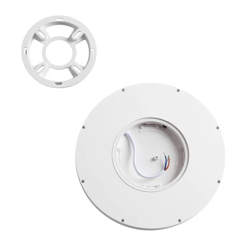 7659/18L MITRA LED SN 551 Светильник пластик/белый LED 18Вт 3000/4000K D230 IP40 ALFA WHITE 7