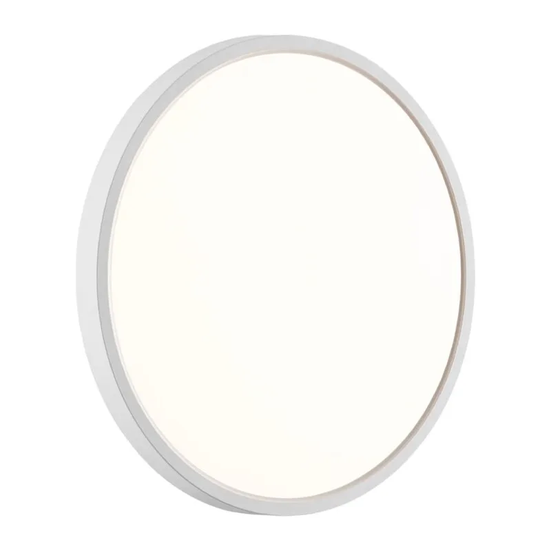 7659/24L MITRA LED SN 551 Светильник пластик/белый LED 24Вт 3000/4000K D300 IP40 ALFA WHITE 2