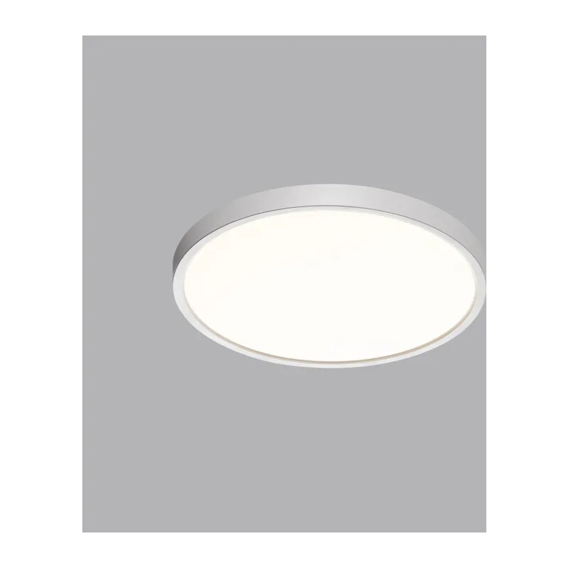 7659/24L MITRA LED SN 551 Светильник пластик/белый LED 24Вт 3000/4000K D300 IP40 ALFA WHITE 3
