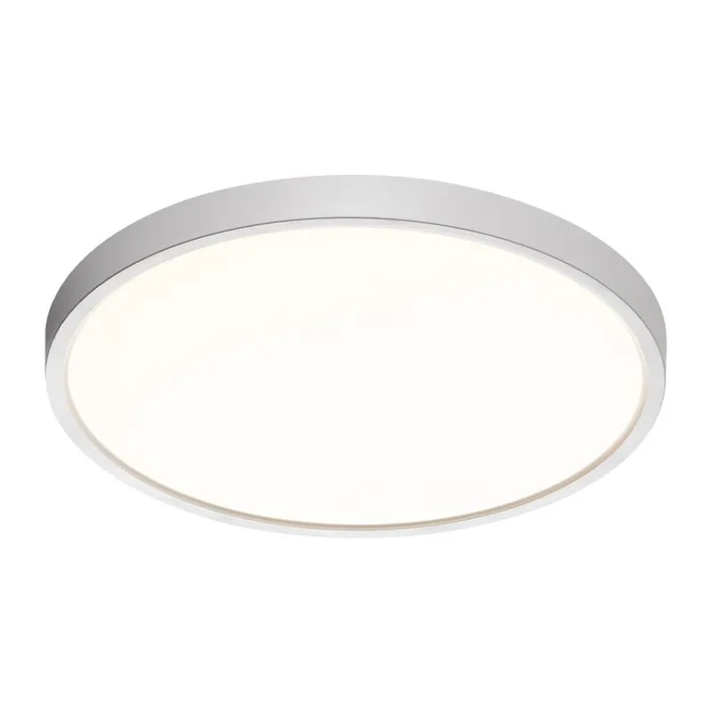 7659/24L MITRA LED SN 551 Светильник пластик/белый LED 24Вт 3000/4000K D300 IP40 ALFA WHITE 4