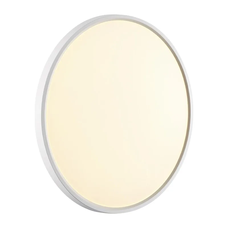 7659/40L MITRA LED SN 551 Светильник пластик/белый LED 40Вт 3000/4000K D495 IP40 ALFA WHITE 5