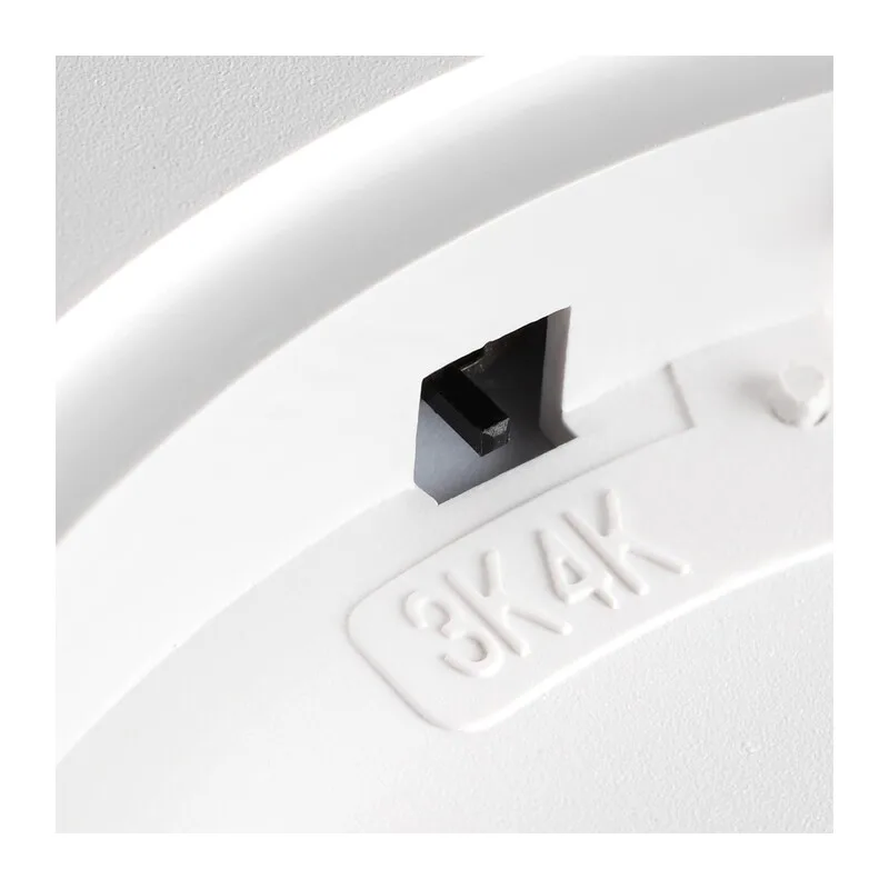 7659/48L MITRA LED SN 551 Светильник пластик/белый LED 48Вт 3000/4000K D600 IP40 ALFA WHITE 7