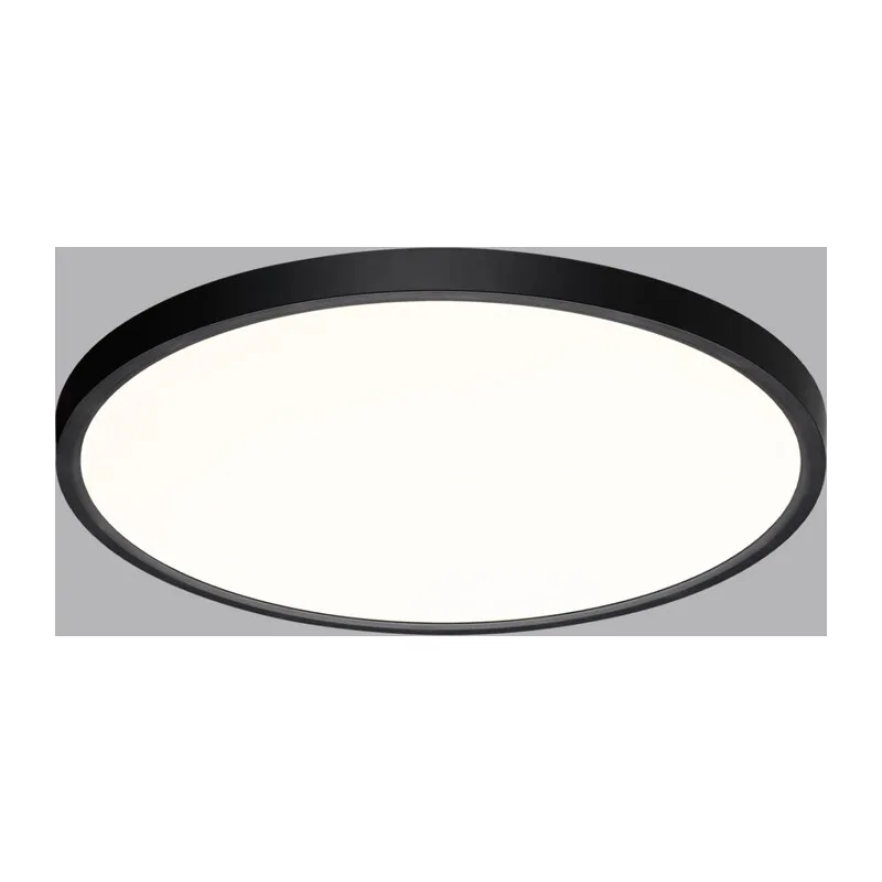 7660/40L MITRA LED SN 554 Светильник пластик/белый/черный LED 40Вт 3000/4000K D495 IP40 ALFA BLACK 3