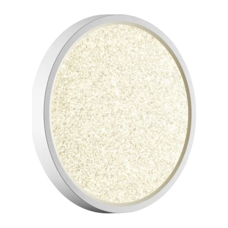 7661/18L MITRA LED SN 555 Светильник пластик/белый LED 18Вт 3000/4000K D230 IP40 OMEGA WHITE 2