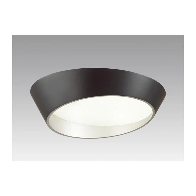 7694/60L AVRA LED SN 587 Светильник металл/акрил/белый/черный/серебристый LED 60Вт 3000-6000K D500 IP20 пульт ДУ APEX 4