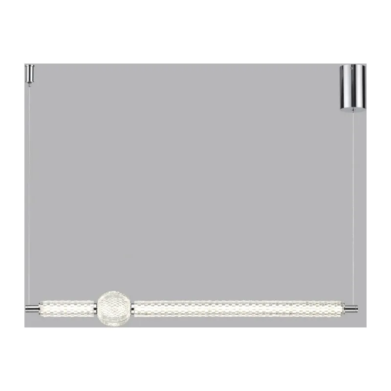 5007/28L L-VISION ODL24 571 хром/металл/акрил Подвес LED 28W 4000K 2089лм CRYSTAL 2