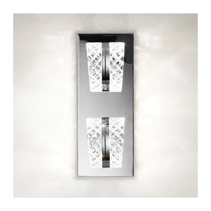 5029/8WL L-VISION ODL24 000 хром/металл/акрил Бра LED 8W 4000K 415лм MIRAGE 2