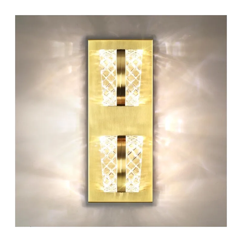 5030/8WL L-VISION ODL24 000 античн.бронзаметалл/акрил Бра LED 8W 4000K 367лм MIRAGE 3
