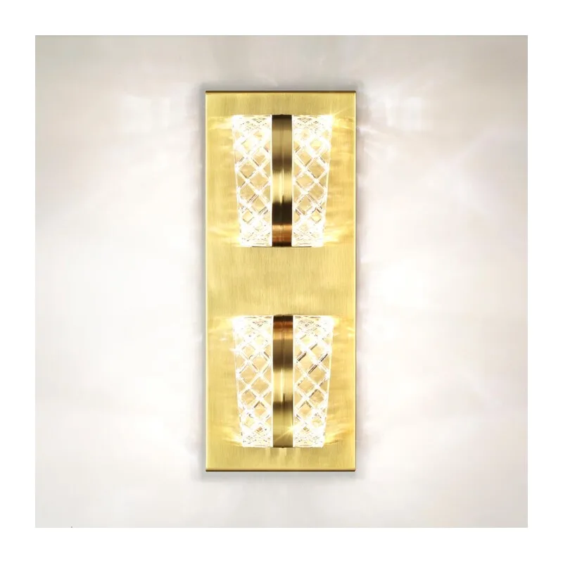 5030/8WL L-VISION ODL24 000 античн.бронзаметалл/акрил Бра LED 8W 4000K 367лм MIRAGE 2
