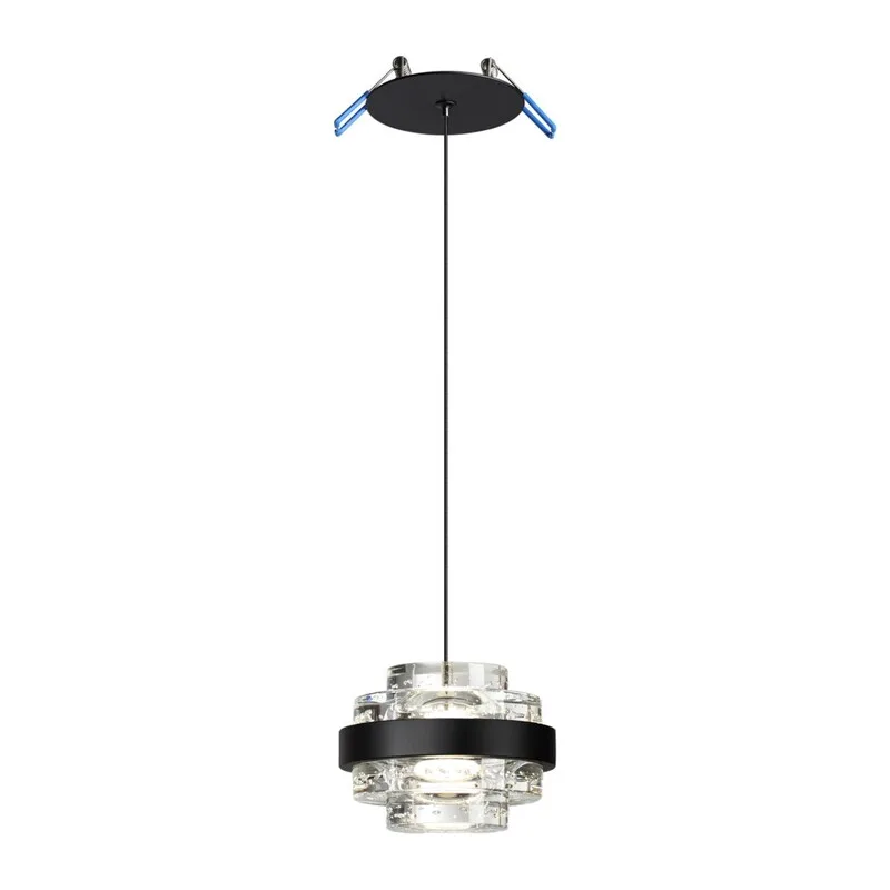 5031/6L L-VISION ODL24 000 чёрный/металл/акрил Подвес LED 6W 4000K 432лм KLOT 2