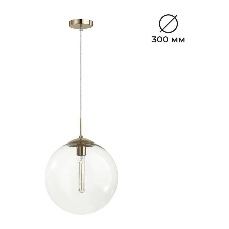 6509/1A SUSPENTIONI LN26 409 золотой Подвес E27 1*60W 220V SUMMER